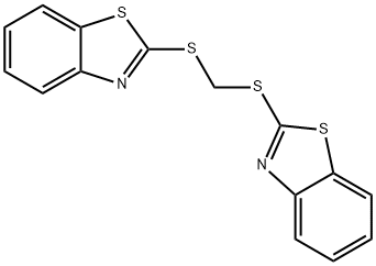 2,2'-[methylenebis(thio)]bis-Benzothiazole Struktur