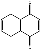 4a,5,8,8a-Tetrahydro-1,4-naphthoquinone Struktur