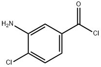 Benzoyl chloride, 3-amino-4-chloro- (9CI) Struktur