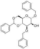 Benzyl 3-O-Benzyl-4,6-O-benzylidene-a-D-mannopyranoside Struktur