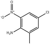 4-Chloro-2-methyl-6-nitroaniline Struktur