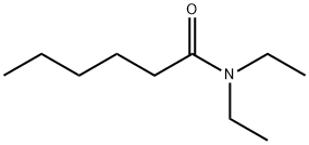 N,N-Diethylhexanamide Struktur