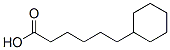 6-cyclohexylhexanoic acid Struktur