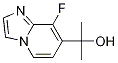 2-(8-Fluoro-imidazo[1,2-a]pyridin-7-yl)-propan-2-ol Struktur