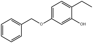 Phenol, 2-ethyl-5-(phenylmethoxy)- (9CI) Struktur