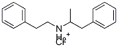 phenethyl-(1-phenylpropan-2-yl)azanium chloride Struktur