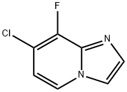 IMidazo[1,2-a]pyridine, 7-chloro-8-fluoro- Struktur