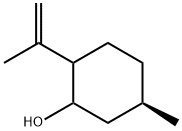 Cyclohexanol, 5-methyl-2-(1-methylethenyl)-, (5R)- (9CI) Struktur