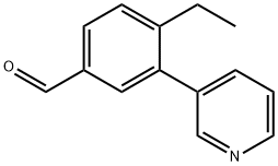 Benzaldehyde, 4-ethyl-3-(3-pyridinyl)- (9CI) Struktur