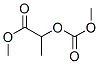 methyl 2-methoxycarbonyloxypropanoate Struktur