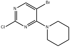 5-BROMO-2-CHLORO-4-(1-PIPERIDINYL)PYRIMIDINE