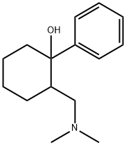 2-[(Dimethylamino)methyl]-1-phenylcyclohexanol Struktur