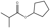 cyclopentyl isobutyrate  Struktur