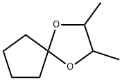 1,4-Dioxaspiro[4.4]nonane,  2,3-dimethyl- Struktur