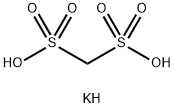 Dipotassium methanedisulfonate Structure