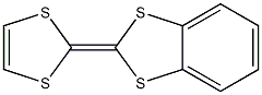 2-(1,3-Dithiol-2-ylidene)-1,3-benzodithiol Struktur