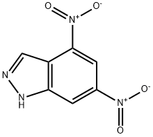 4,6-DINITRO-1H-INDAZOLE Struktur