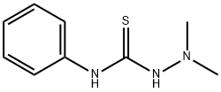 1,1-Dimethyl-4-phenylthiosemicarbazide Struktur