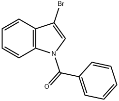 (3-bromoindol-1-yl)-phenyl-methanone Struktur