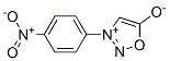 3-(4-Nitrophenyl)-1,2,3-oxadiazole-3-ium-5-olate Struktur