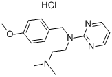 thonzylamine hydrochloride Struktur