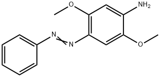 2,5-dimethoxy-4-(phenylazo)aniline Struktur