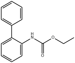 ethyl N-(2-phenylphenyl)carbamate Struktur