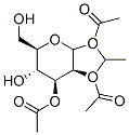 1,2-O-Ethylidene--D-mannopyranoside Triacetate Struktur