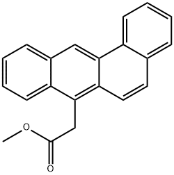 Methyl Benz[a]anthracene-7-acetate Struktur