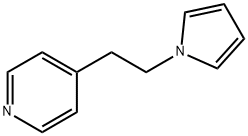 4-(2-pyrrol-1-ylethyl)pyridine Struktur