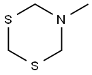 dihydro-5-methyl-4H-1,3,5-dithiazine  Struktur