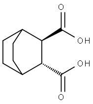 bicyclo[2.2.2]octane-7,8-dicarboxylic acid Struktur