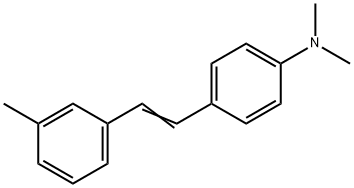 N,N,3'-Trimethyl-4-stilbenamine Struktur