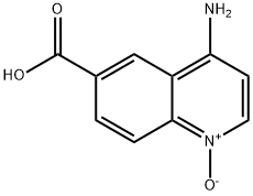 6-Quinolinecarboxylicacid,4-amino-,1-oxide(9CI) Struktur