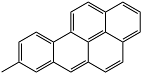 8-methylbenzo(a)pyrene Struktur