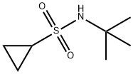 CYCLOPROPANESULFONIC ACID TERT-BUTYLAMIDE Struktur