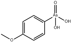 (4-Methoxyphenyl)arsonic acid Struktur