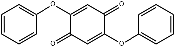 2,5-diphenoxycyclohexa-2,5-diene-1,4-dione Struktur