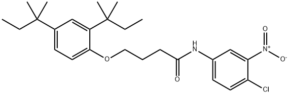 4-(2,4-Bis(tert-pentyl)phenoxy)-N-(4-chloro-3-nitrophenyl)butyramide