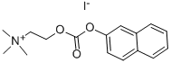 BETA-CARBONAPHTHOXYCHOLINE IODIDE Struktur