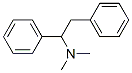 1,2-Diphenyl-1-(dimethylamino)ethane Struktur