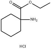 1-AMINO-CYCLOHEXANECARBOXYLIC ACID ETHYL ESTER HCL Struktur