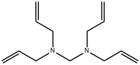 BIS(DIALLYLAMINO) METHANE Struktur