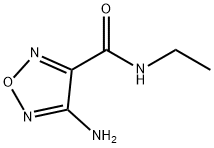 1,2,5-Oxadiazole-3-carboxamide,4-amino-N-ethyl-(9CI) Struktur