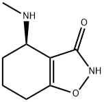 1,2-Benzisoxazol-3(2H)-one,4,5,6,7-tetrahydro-4-(methylamino)-,(4R)-(9CI) Struktur