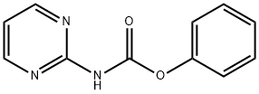 phenyl N-pyrimidin-2-ylcarbamate Struktur