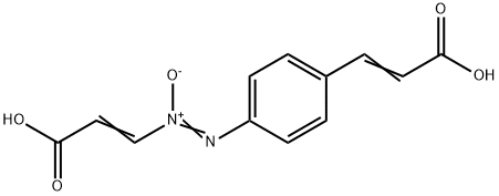 4,4'-NNO-Azoxybiscinnamic acid Struktur