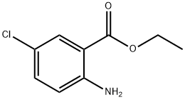 2-AMINO-5-CHLORO-BENZOIC ACID ETHYL ESTER Struktur