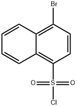 4-bromo-1-naphthalenesulfonyl chloride Struktur