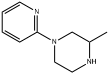 3-METHYL-1-PYRIDIN-2-YL-PIPERAZINE Struktur